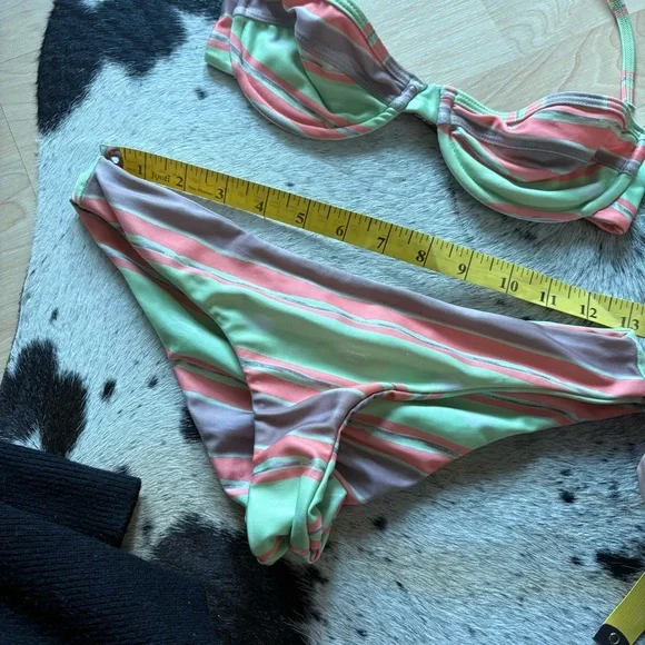 REVOLVE TORI PRAVER‎ Swimwear Kenny Bikini in Indian Wells Guava Size XS/S - Picture 9 of 9